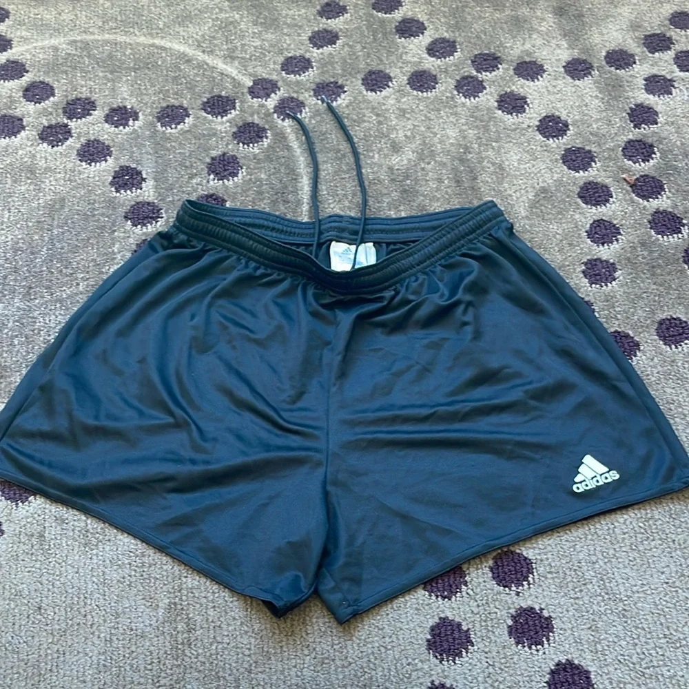 Black Adidas Parma Shorts B8